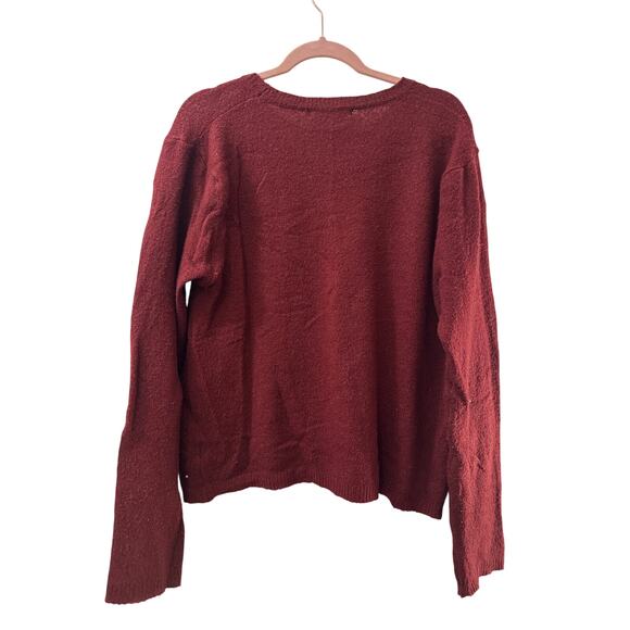 MEKIMI Pearl-Embellished Sweater SIZE LARGE EU 42 Soft Knit Luxe "It Girl" 3D - Picture 2 of 4